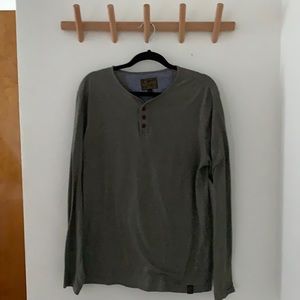 Lucky Brand green Henley T-shirt